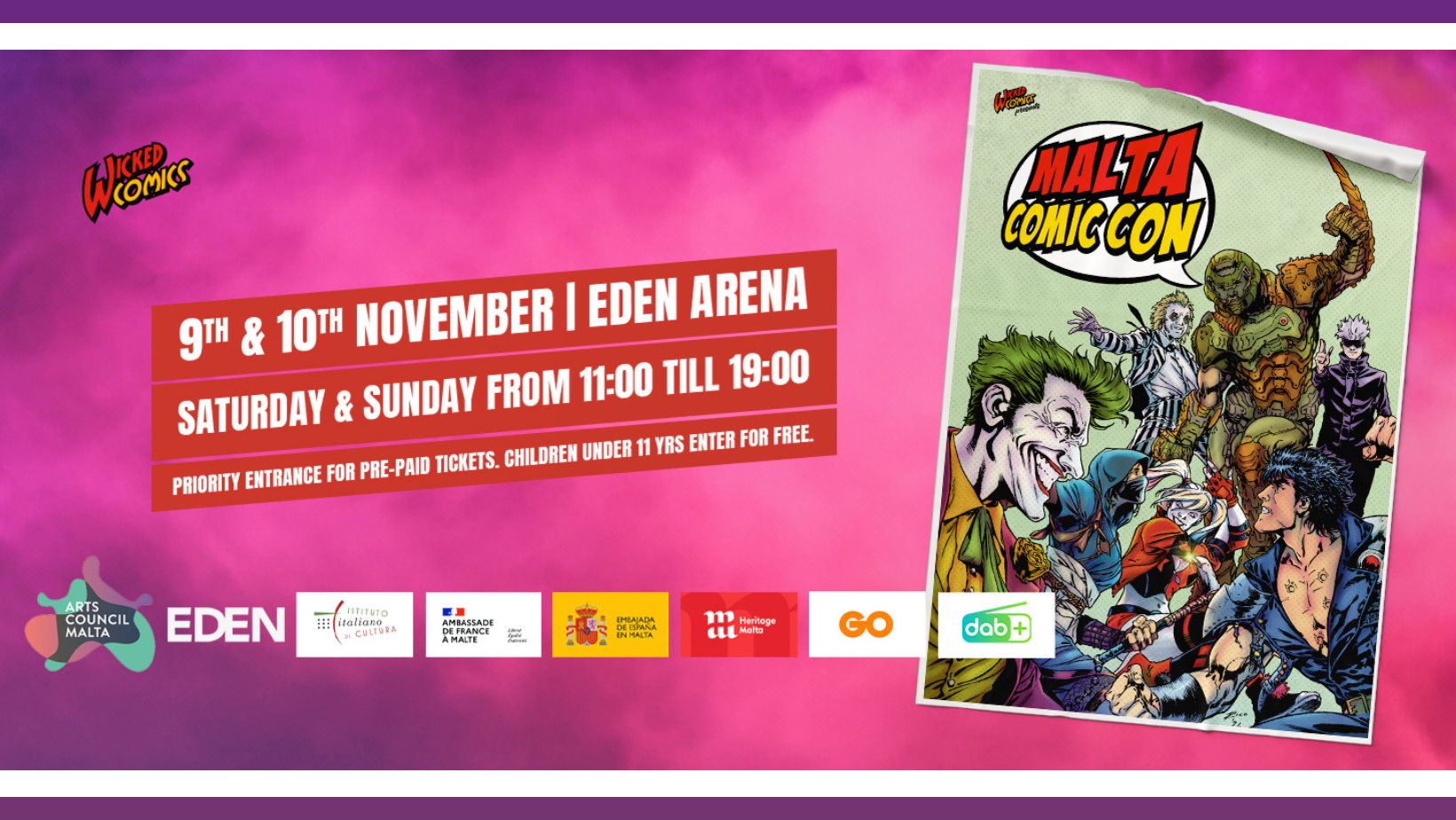 Malta Comic Con 2024 Copertina