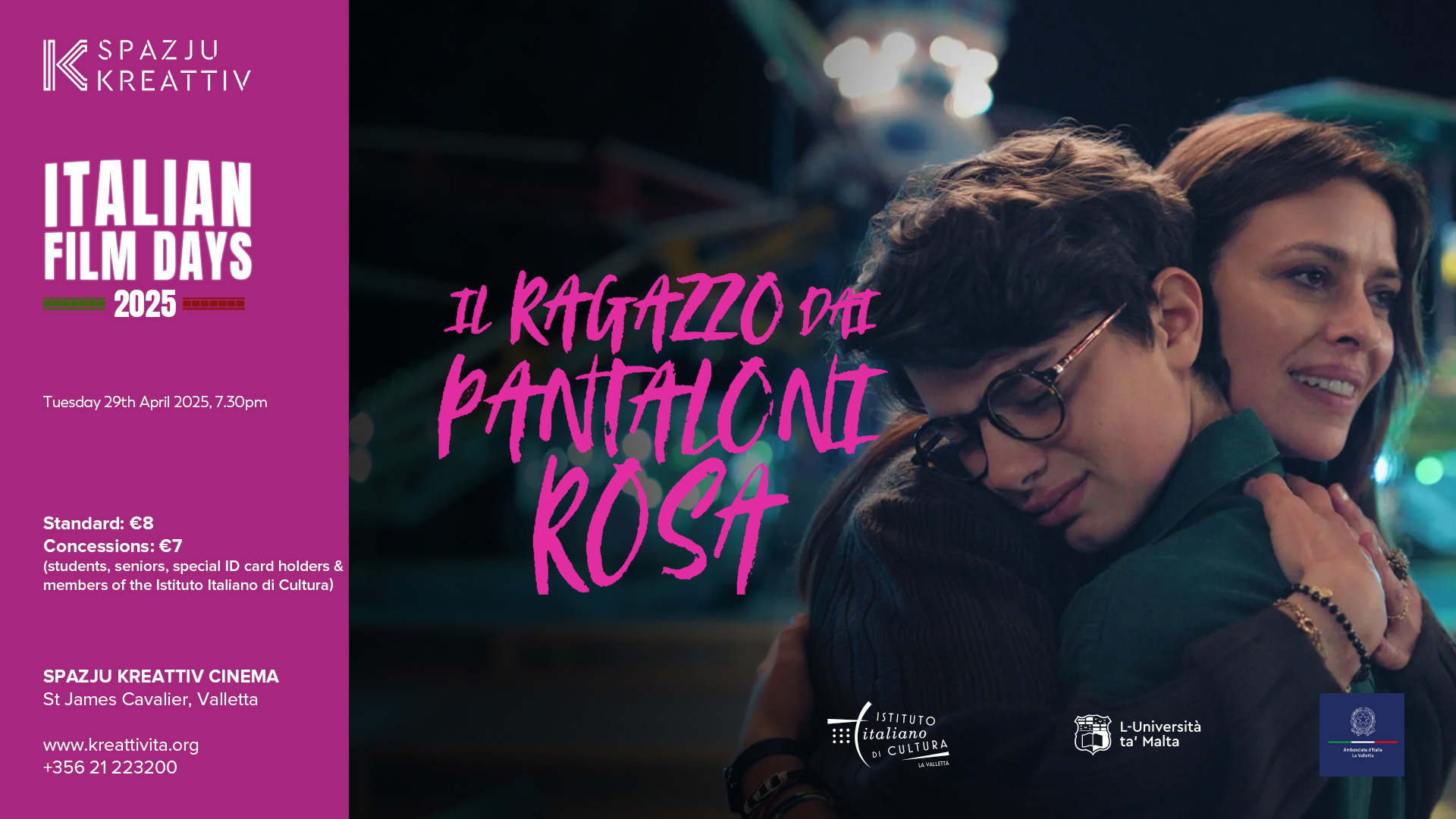 Il ragazzo dai pantaloni rosa