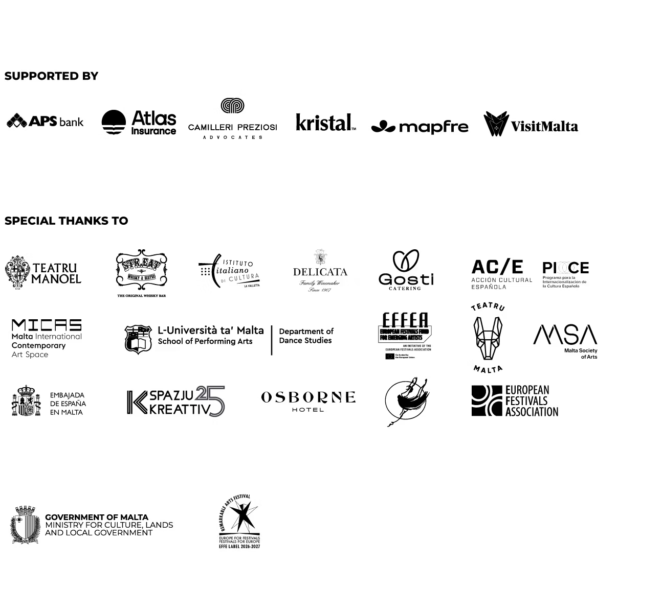 DFM sponsors