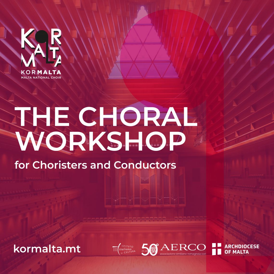 the choral workshop artwork